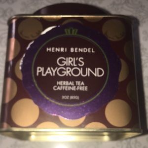 Henri Bendel girls playground tea tin